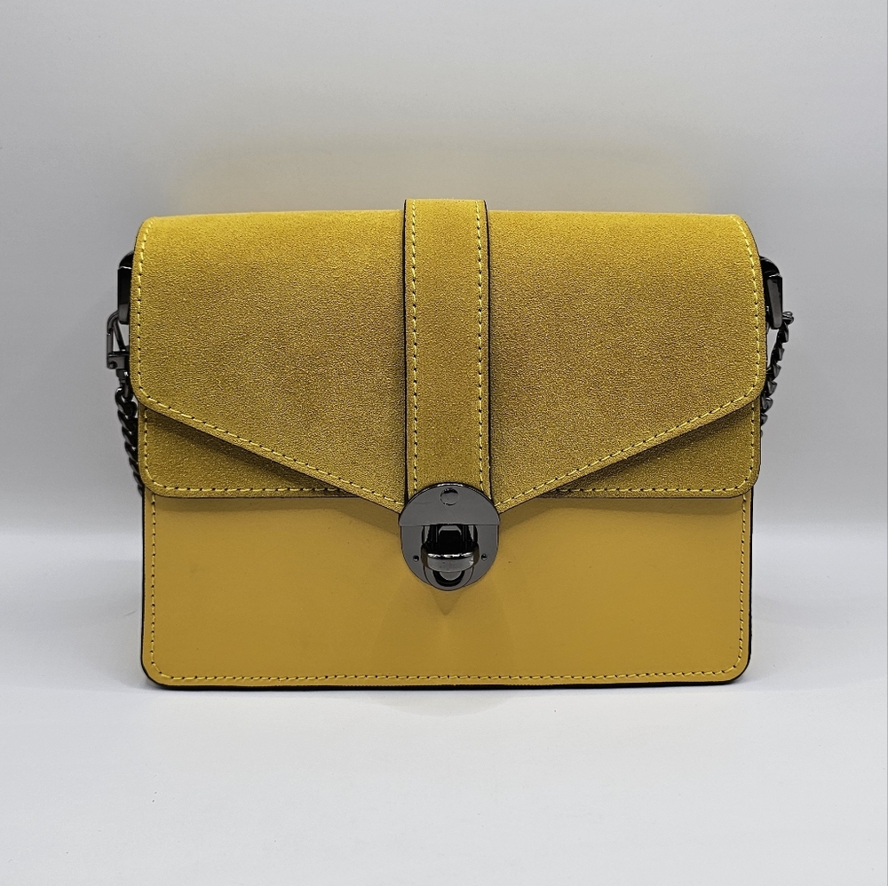 ltalian Handmade Leather Bag Elegant Leather From Italy - Picture 3 of 9